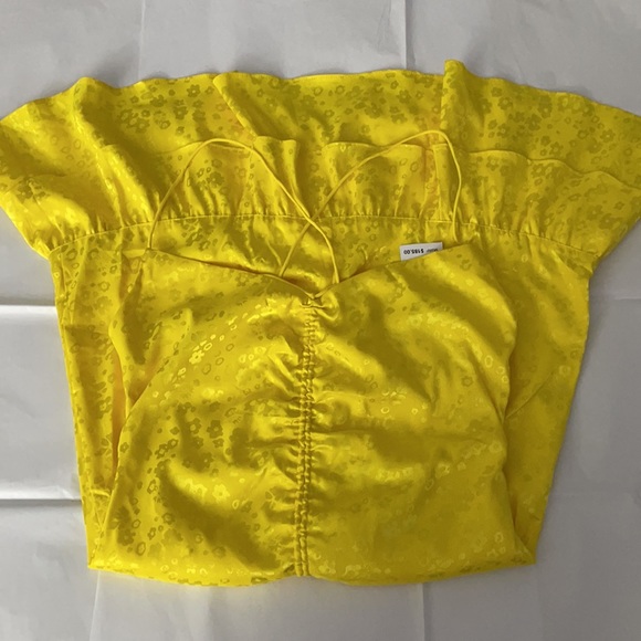 For love and lemons Fiji shirred mini dress S - Picture 5 of 9